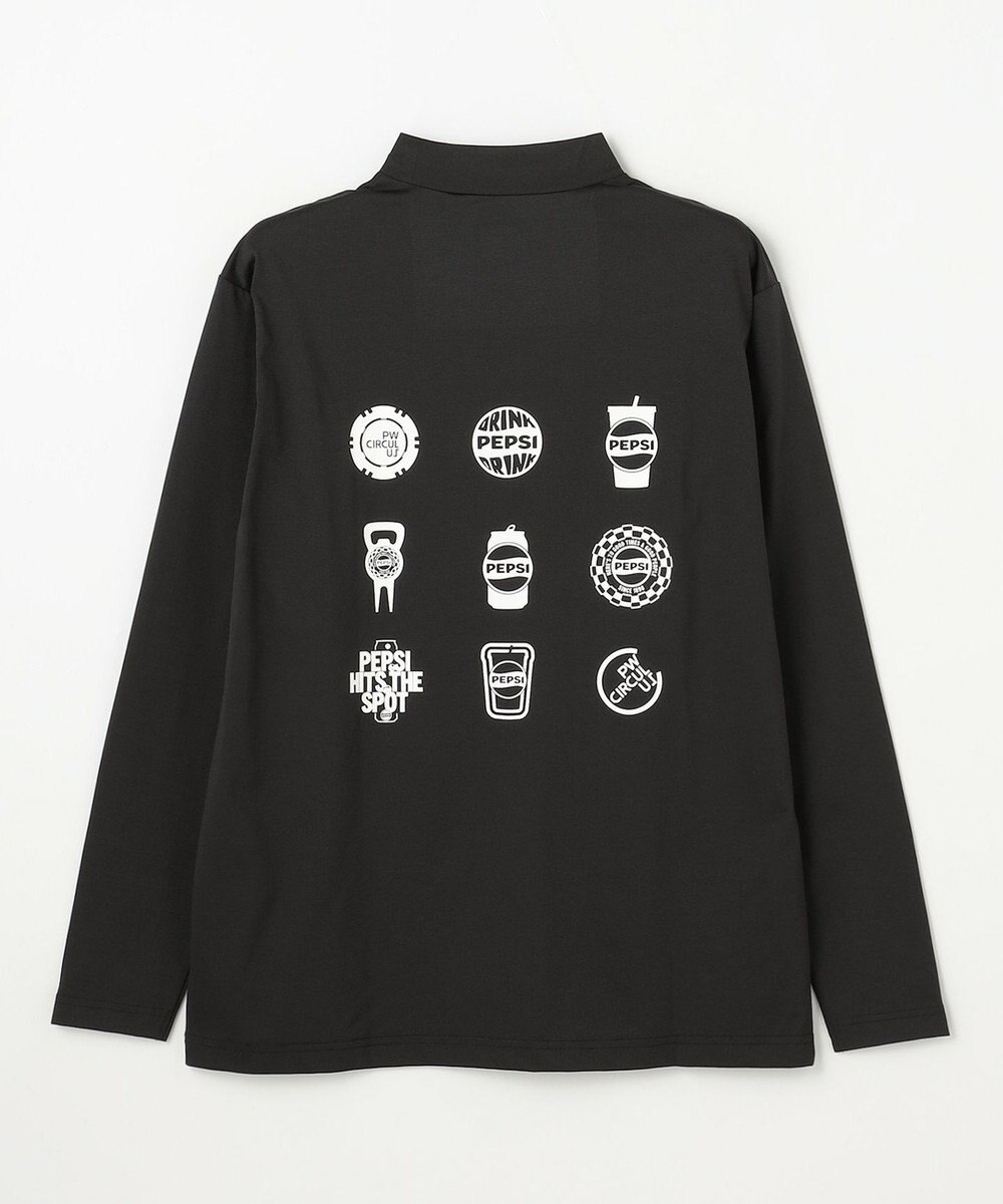 PW CIRCULUS 〈Pepsiコラボ〉【UNISEX】Pepsi 9-LOGO モックネック　ロングT 