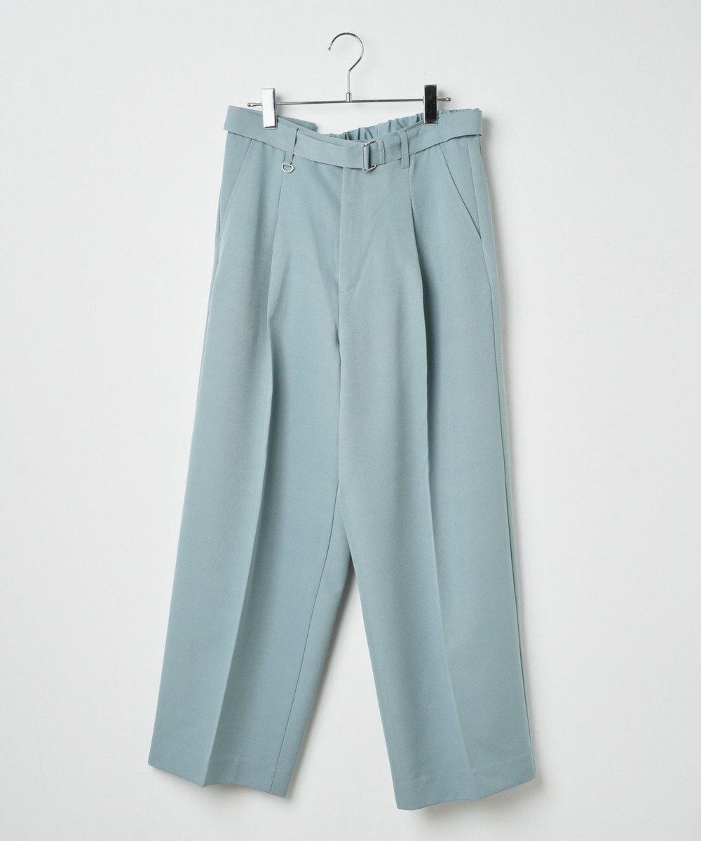 WEGO トロミ　ベルト付きワイドスラックス 