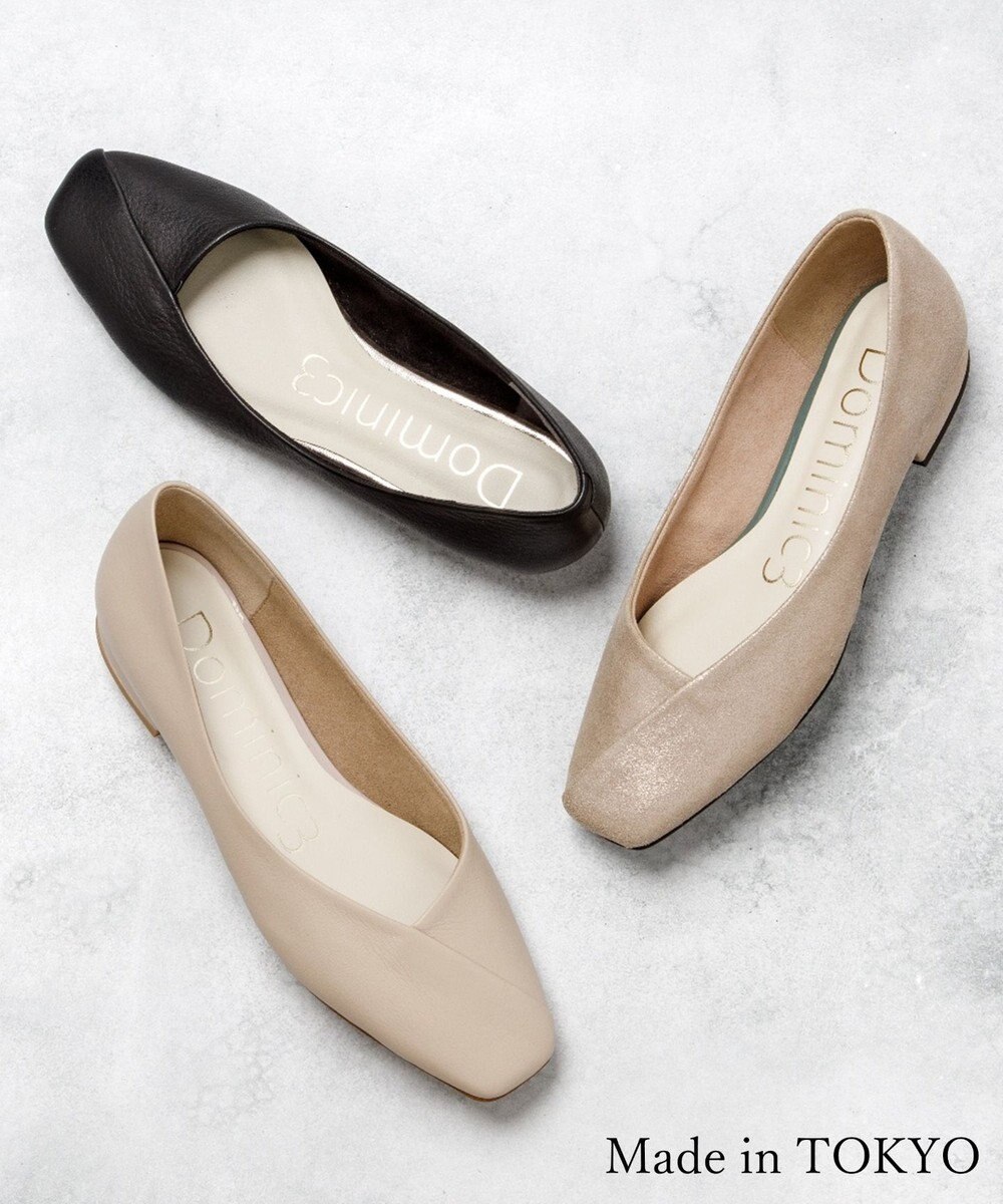 Dominic3 アシメカット パンプス 