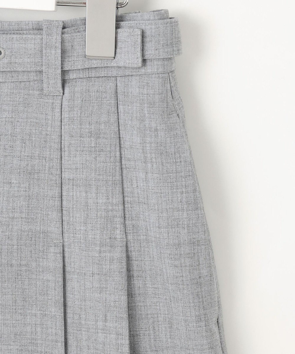 23区GOLF 【WOMEN】ベルト付き プリーツスカート 