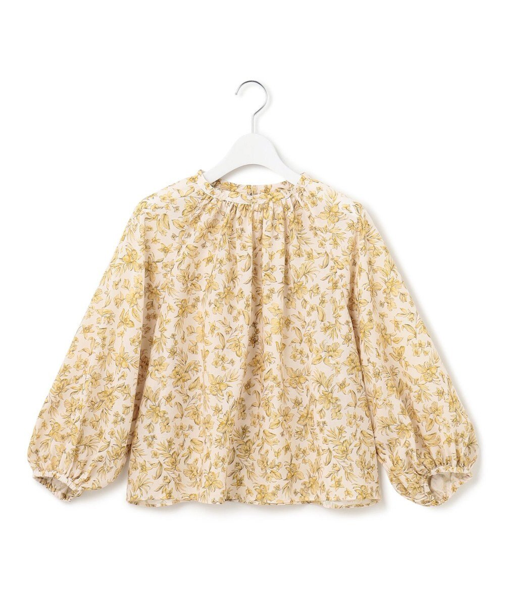 23区 S 【SLOW/一部店舗限定】ボタニカルプリント ブラウス 