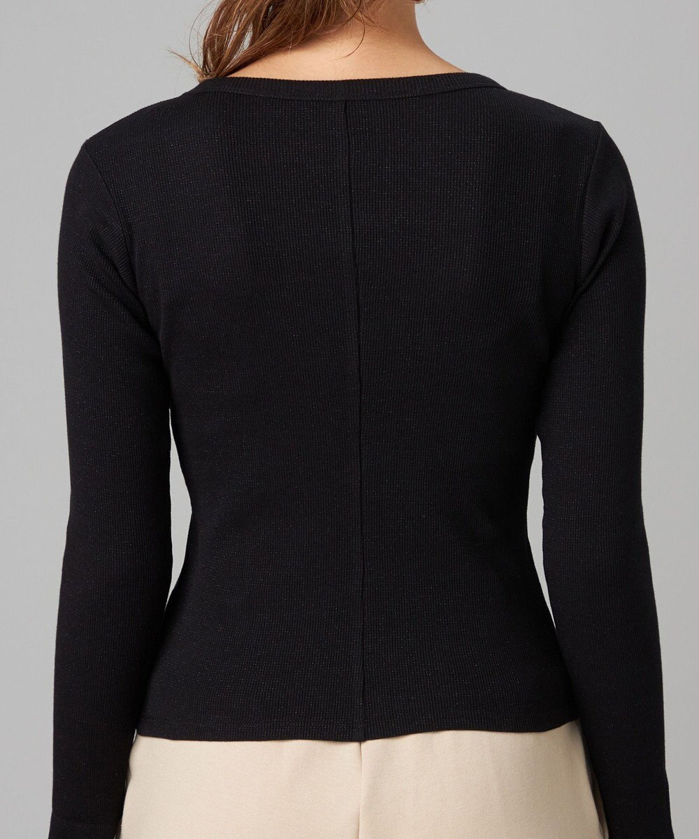 Chacott Chacott BALANCE ホリデーラメロングスリーブTシャツ 