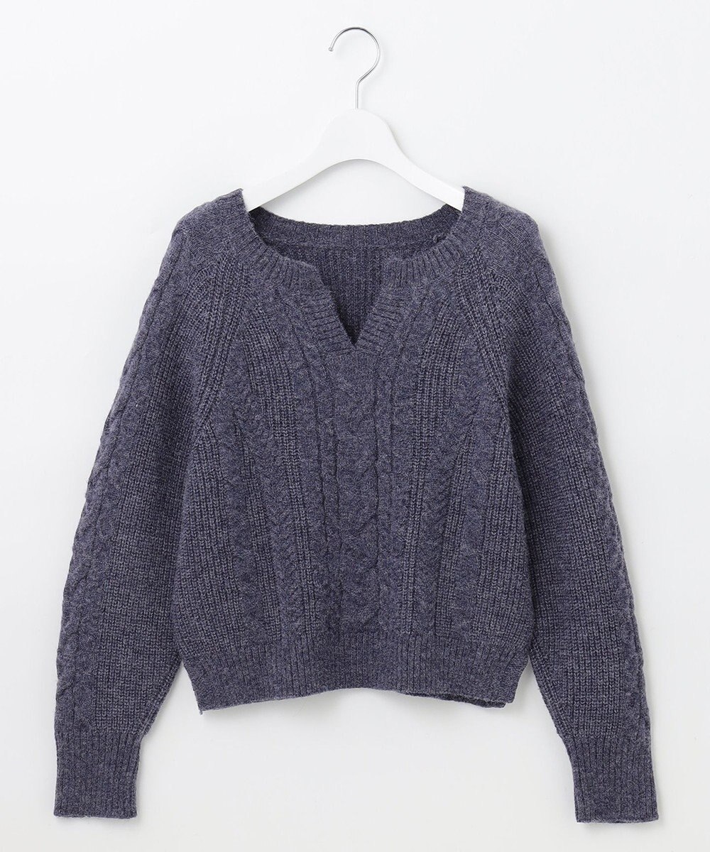 Feroux 【セットアイテム】ケーブルニット セットアップ 