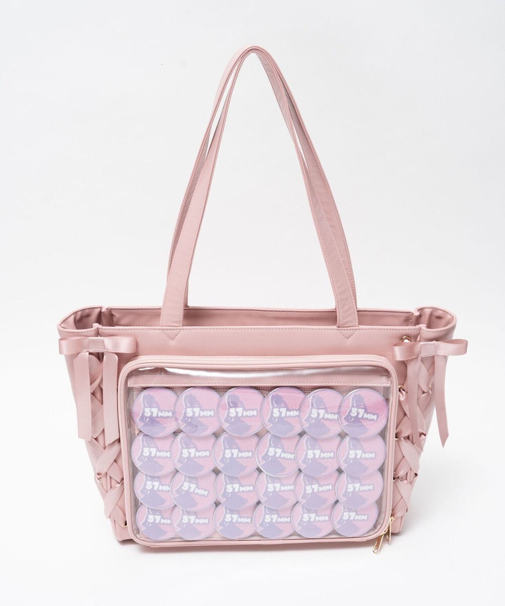 WEGO 【痛バ＆推し活グッズ】レースアップフレーム痛バッグS【一部店舗限定】 