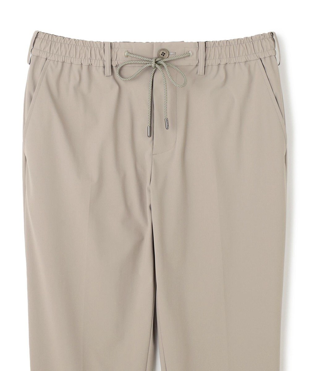 JOSEPH HOMME 新素材【接触冷感性/防しわ性/ストレッチ/洗える/撥水加工】トリコソリッドストレッチ ドロスト付きテーパードパンツ / PEGG CONVERTIBLE 