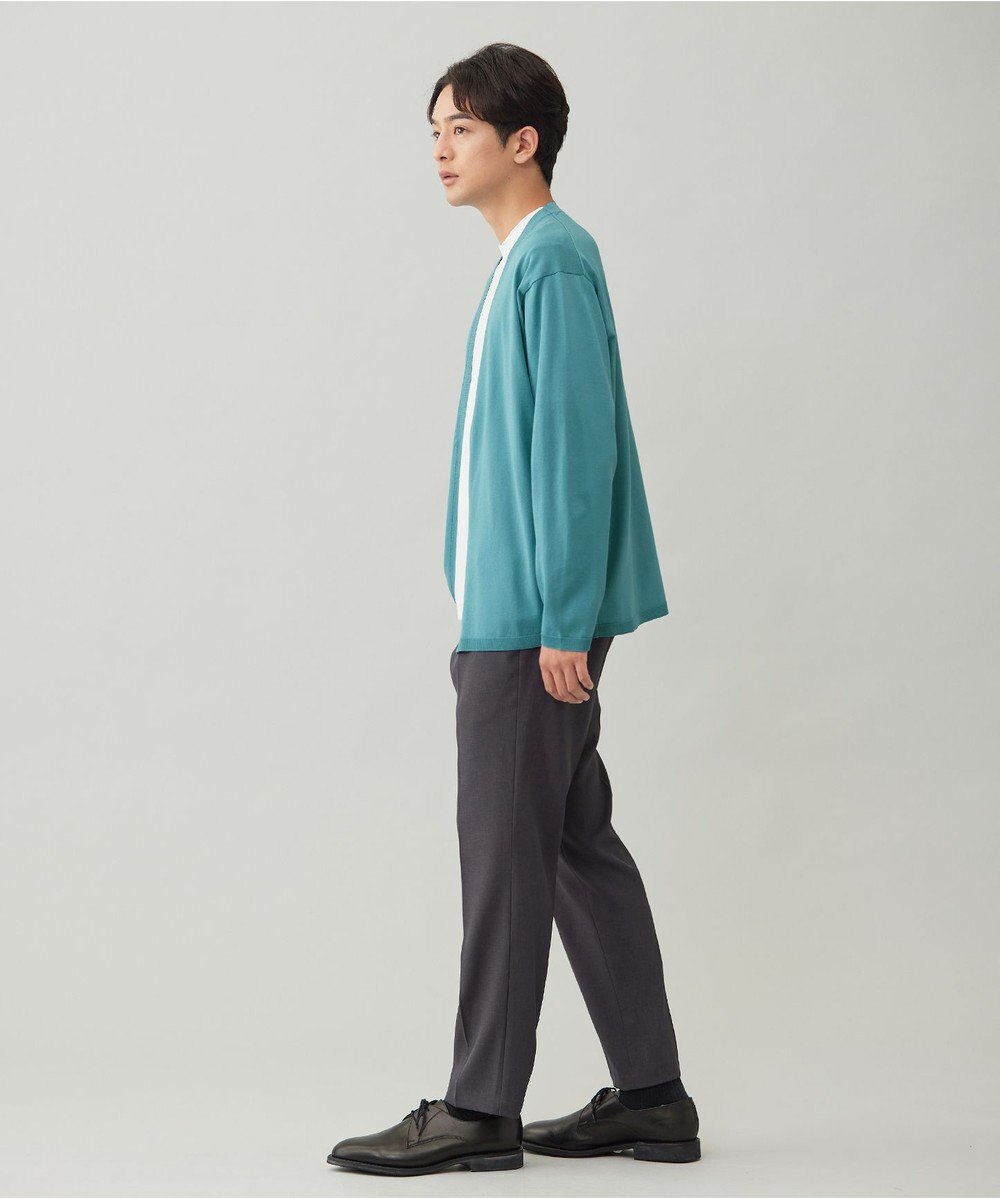 UNFILO MENS 【OCEANS 雑誌・web・YouTube 掲載】WOOL TOUCH 機能美パンツ スリム【東レ開発のウール見え高機能素材】 