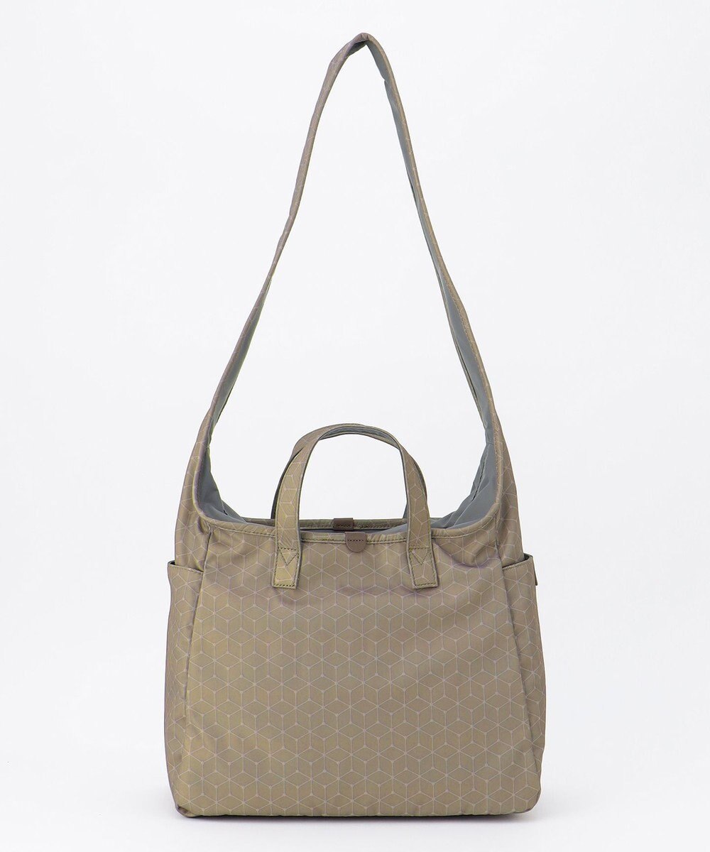 Y'SACCS キュービック×ポイントドット　2WAYトート＆ショルダー　Mサイズ 