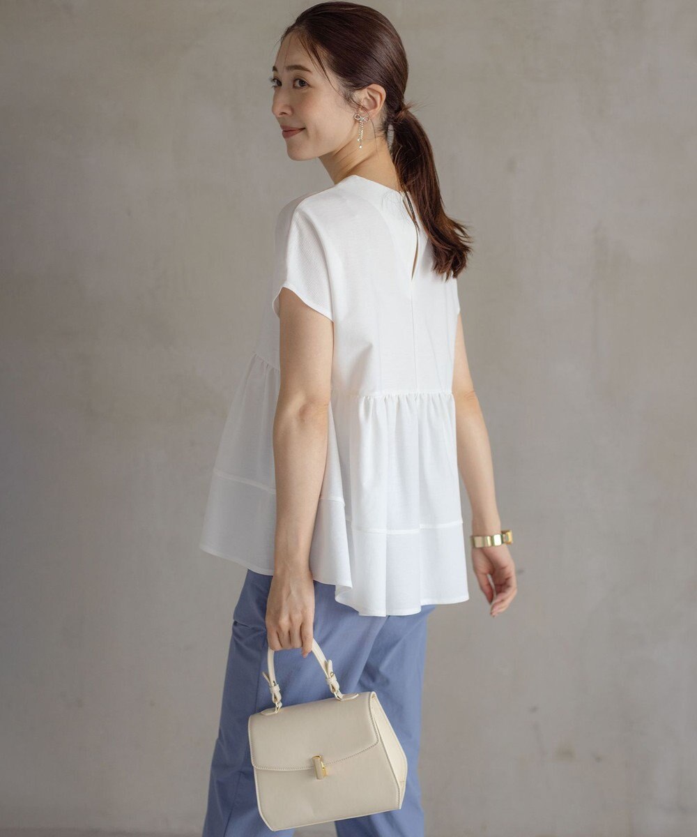 組曲 ツイルジャージーティアード カットソー 