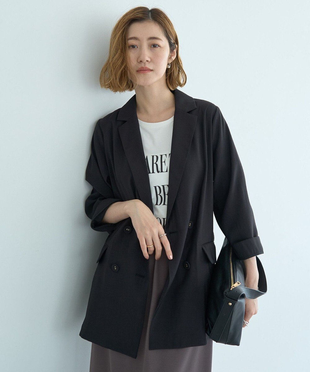 YECCA VECCA 【接触冷感】COOLシャツテーラードジャケット 