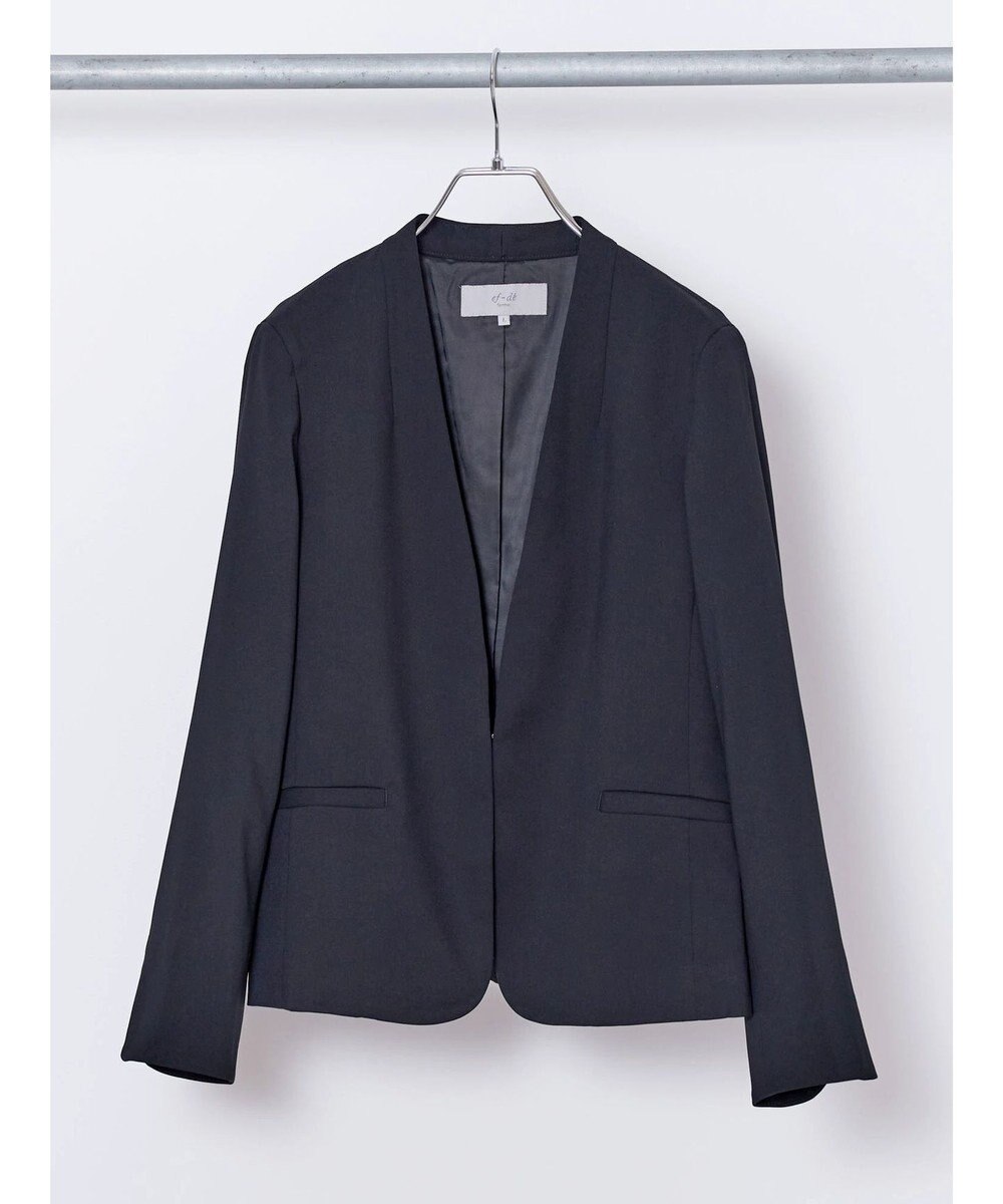 Green Parks ｅｆ－ｄｅ　ストレッチツイルカラーレスジャケット 