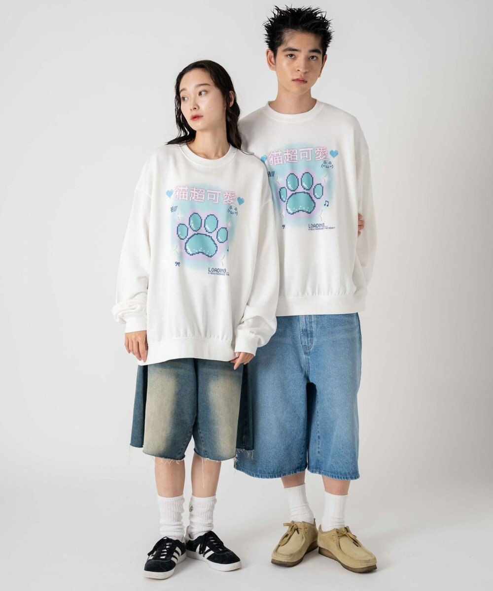 WEGO 【ユニセックス着用ITEM/SMLサイズ展開】アソートグラフィックプルオーバー（2） 