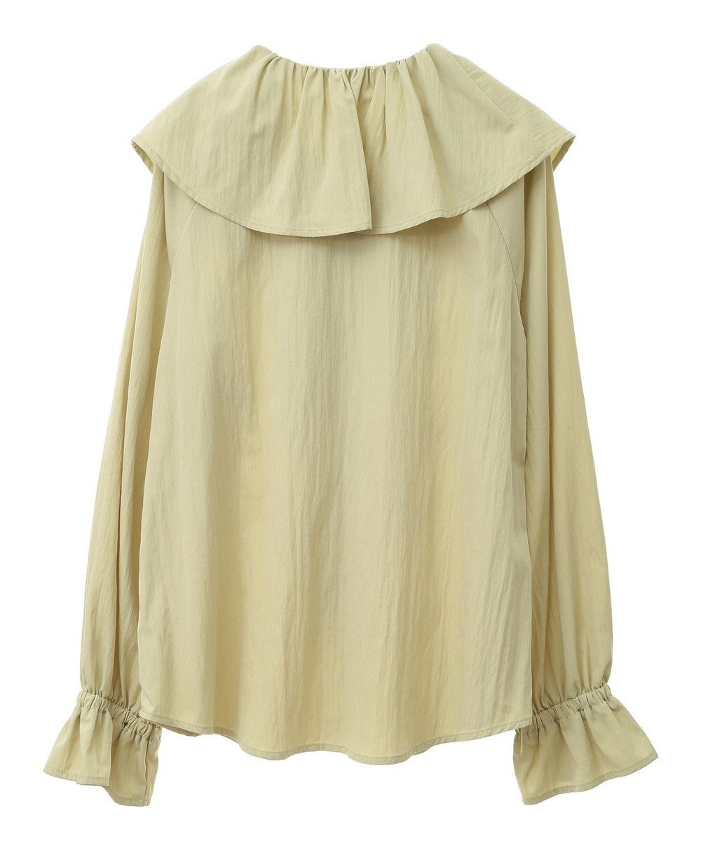 CRAFT STANDARD BOUTIQUE ビッグ襟フリルブラウス 