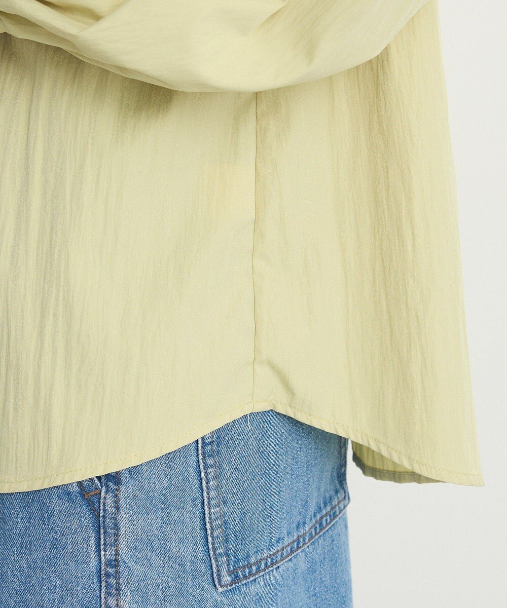 CRAFT STANDARD BOUTIQUE ビッグ襟フリルブラウス 