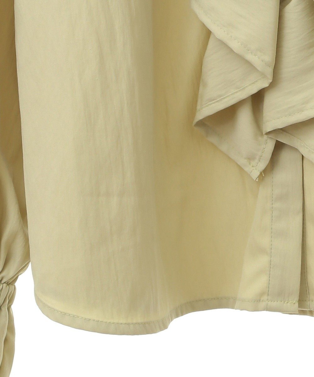 CRAFT STANDARD BOUTIQUE ビッグ襟フリルブラウス 