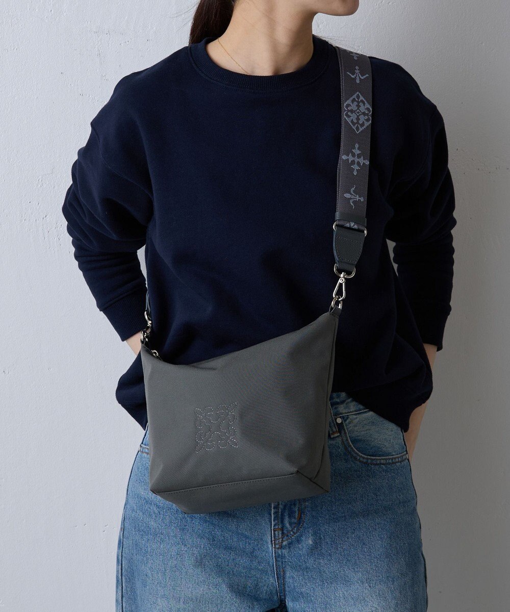 russet ＜320g/撥水性あり＞コーデュラナイロン2wayシンプルショルダーバッグ(CE-1536) 