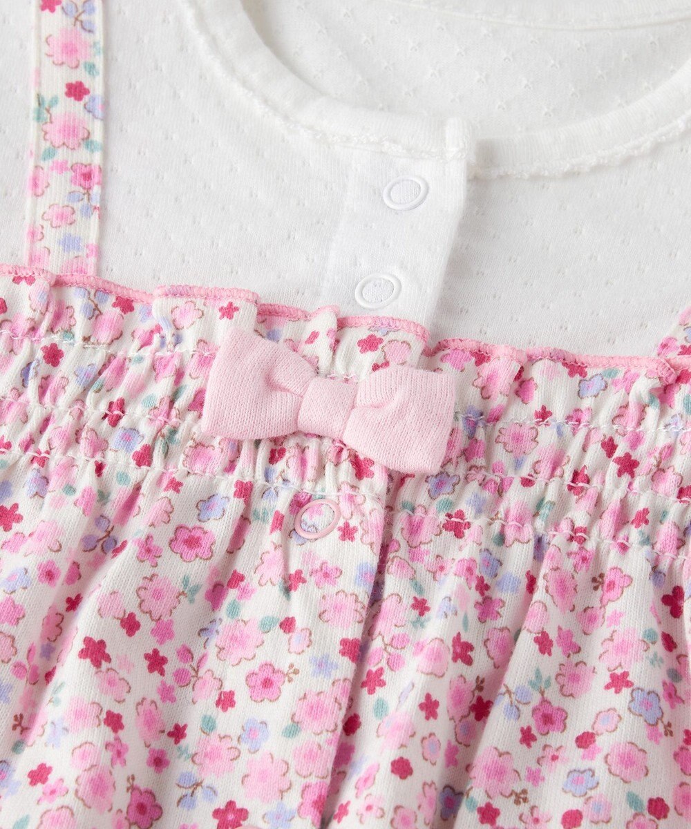 MIKI HOUSE HOT BISCUITS カバーオール＆ソックスギフトセット【BOX付き】 