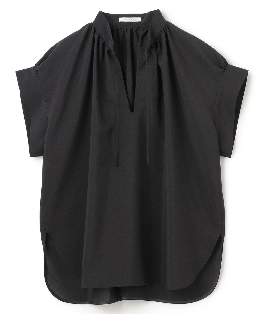 BEIGE， 【洗える/接触冷感/速乾/UVケア対応】BATEAU / ブラウス 
