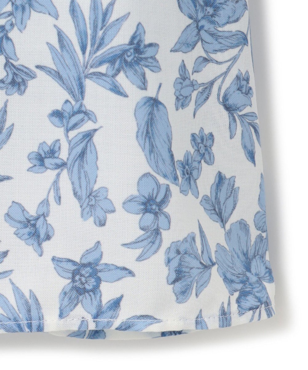 23区 S 【SLOW/一部店舗限定】ボタニカルプリント ブラウス 