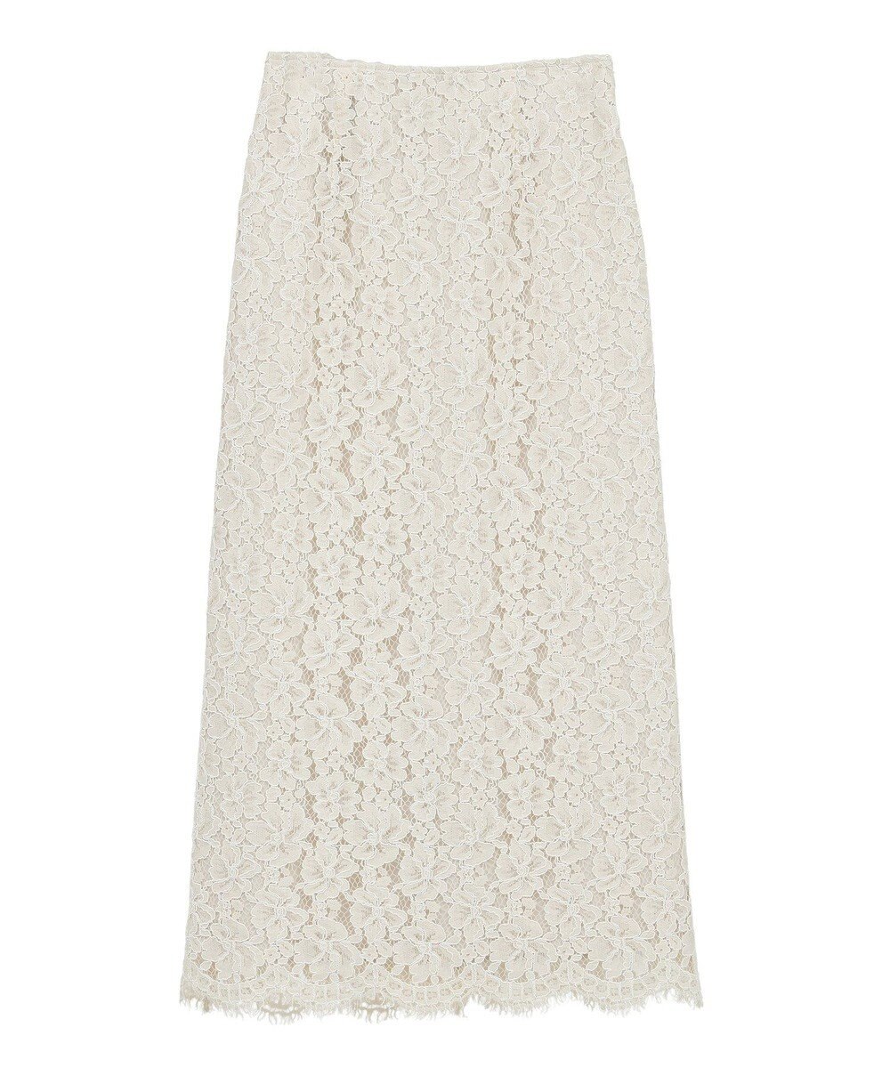 YECCA VECCA レースナロースカート 