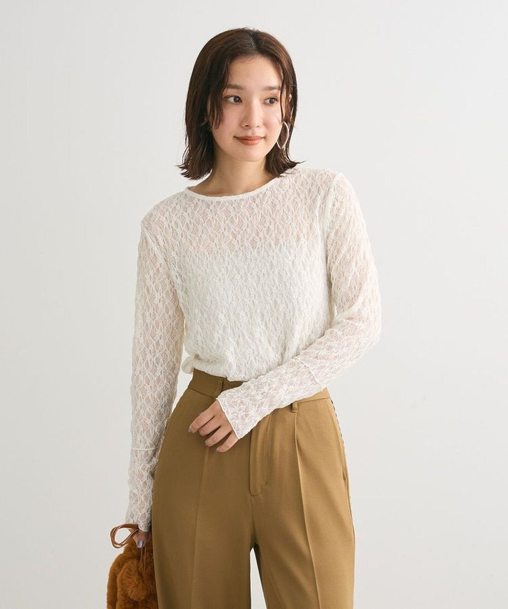 Green Parks レースプルオーバー 