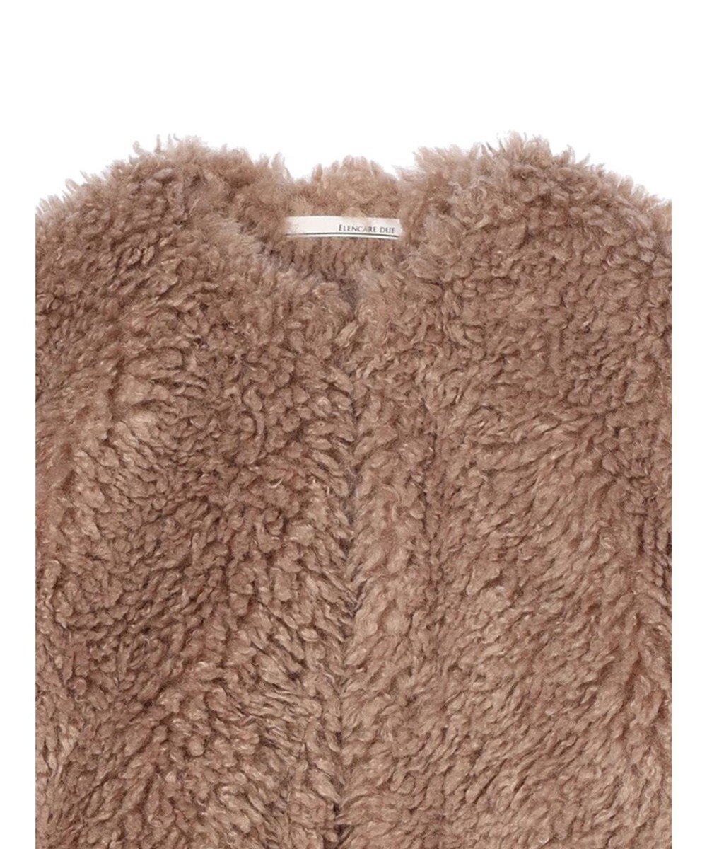 Green Parks ・ＥＬＥＮＣＡＲＥ　ＤＵＥ　シープファーノーカラーコート 