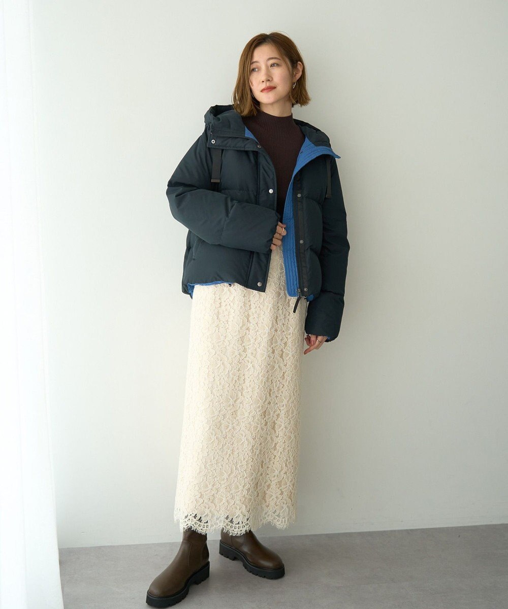 YECCA VECCA レースナロースカート 