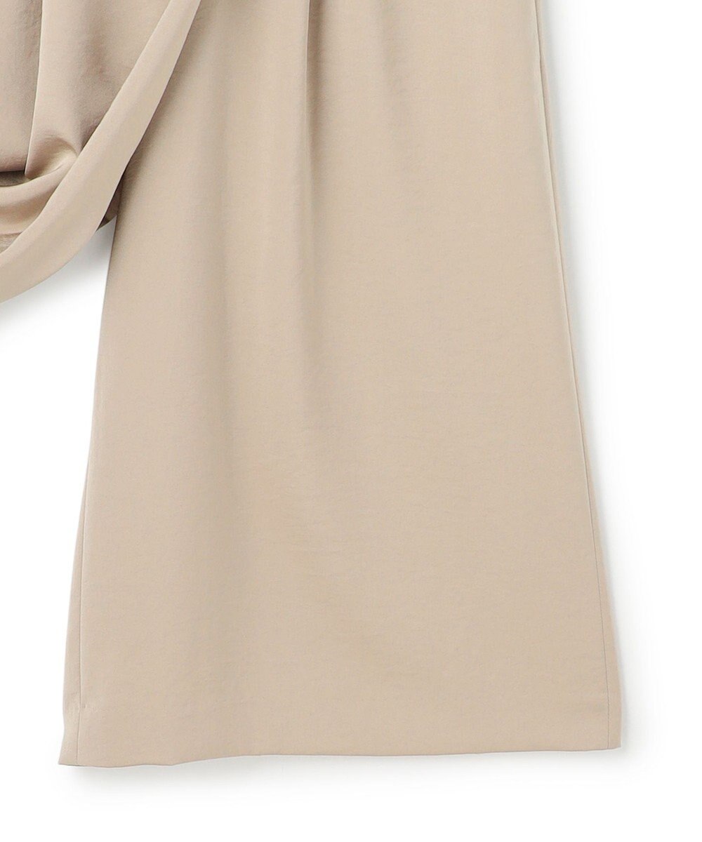 ICB L ワッシャーダルサテン ニーショーツ 