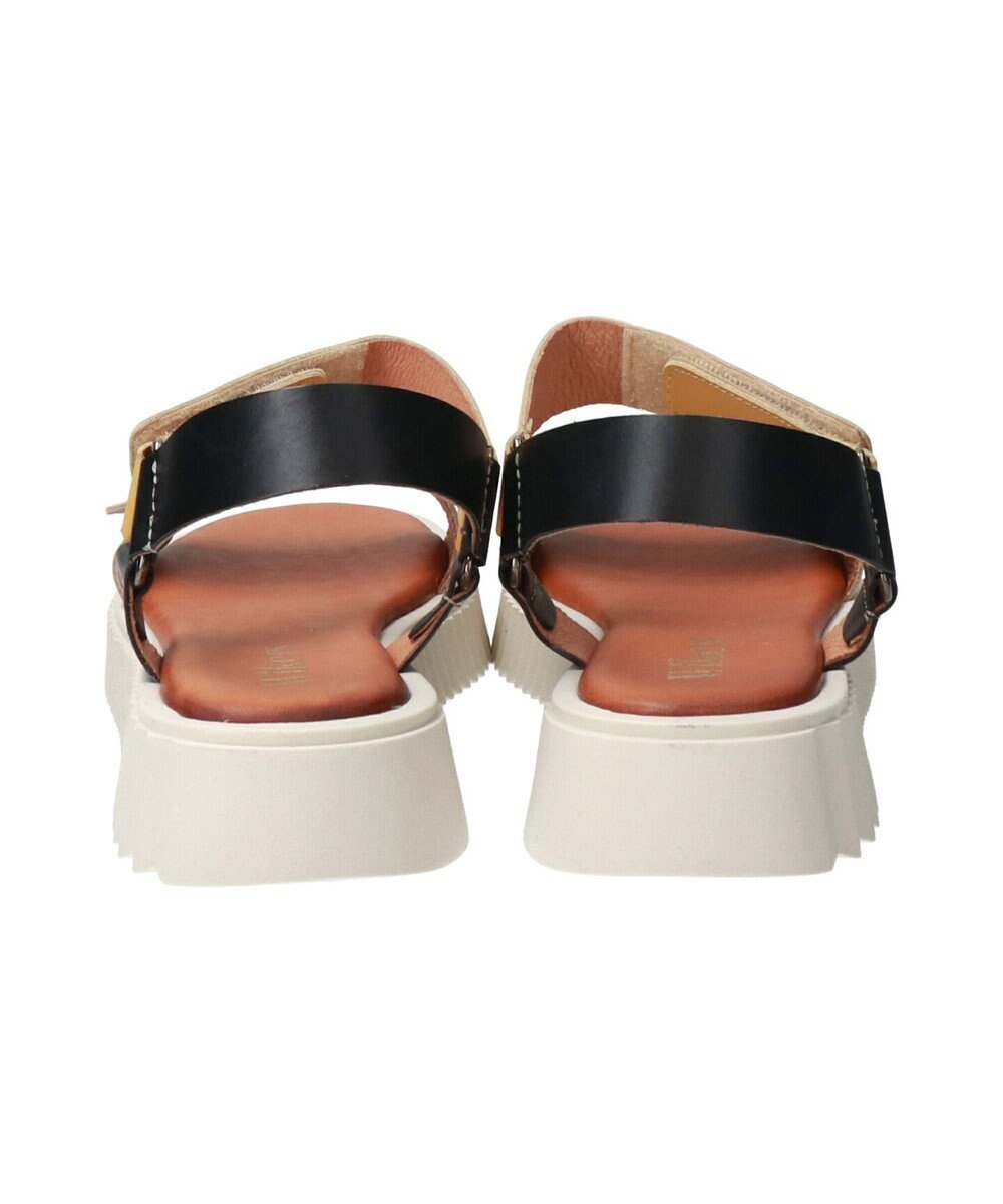 INTER-CHAUSSURES 【Wikers】ソフトスクエアトウ厚底サンダル 