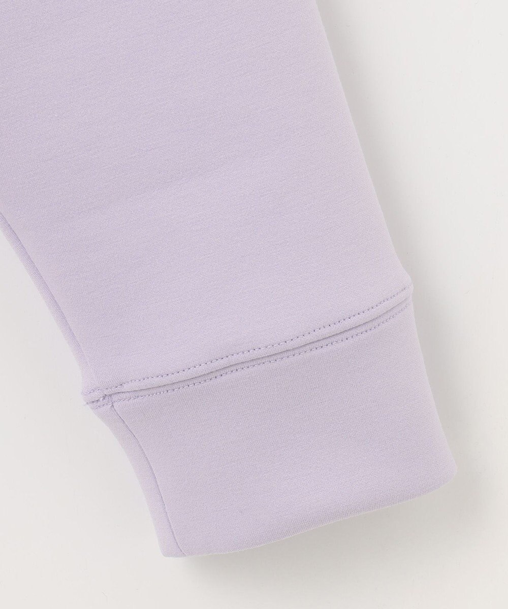 ANY 【洗える】ライトウエイト スリットネックパーカー 