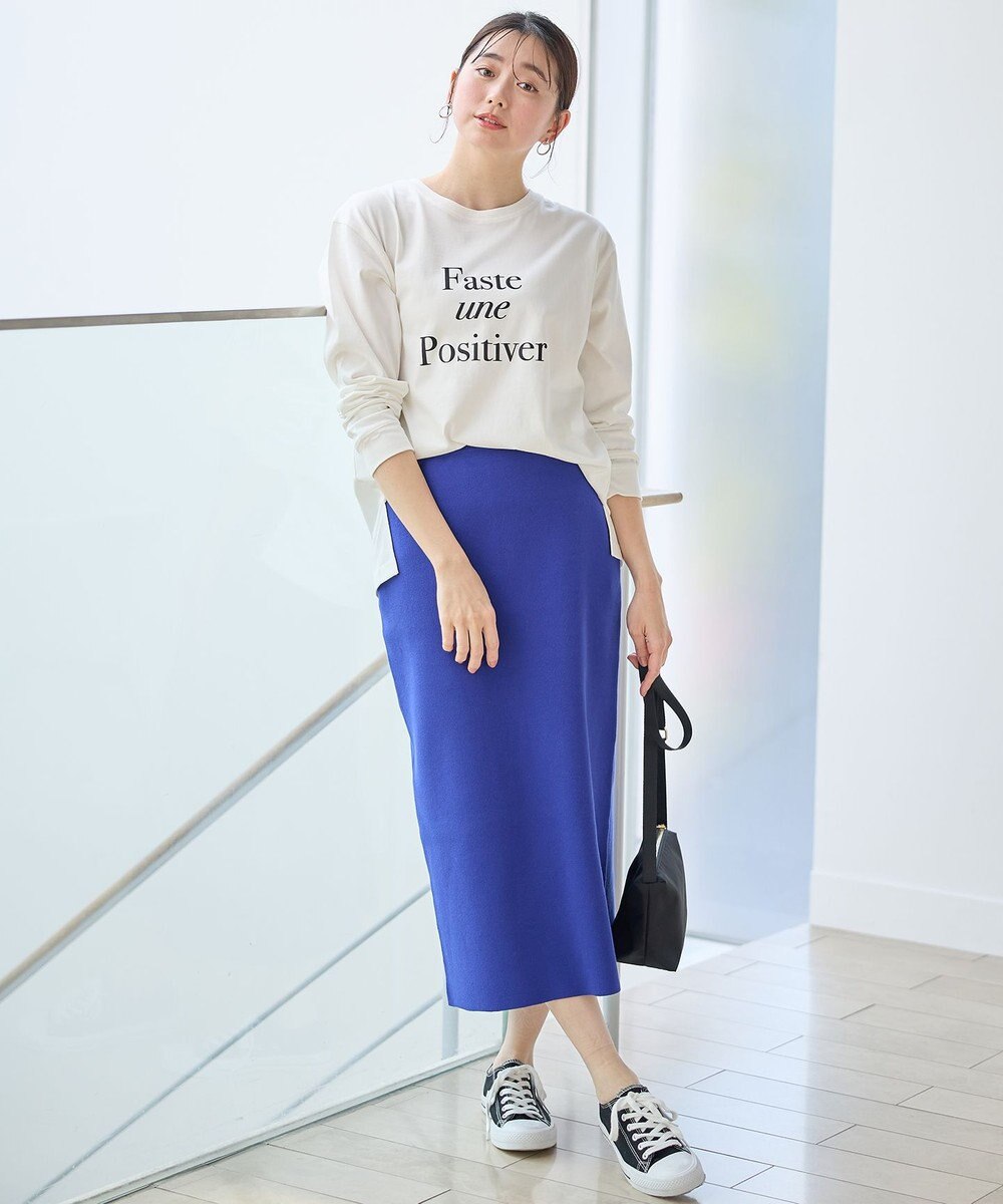 ANY ミラノリブニットスカート 