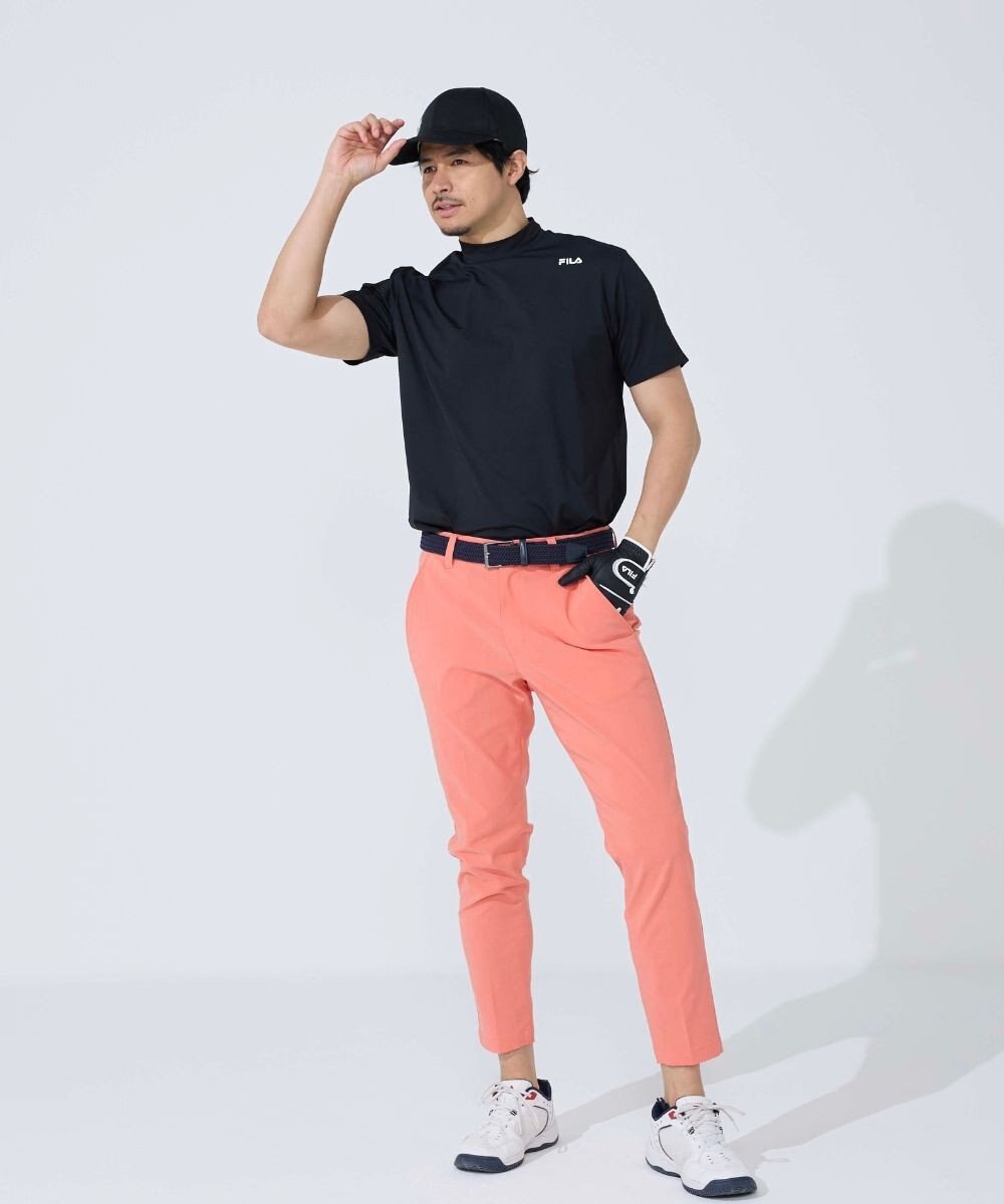 FILA GOLF／marie claire 【FILA GOLF】半袖モックネックシャツ 