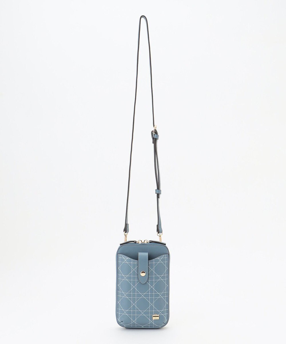 LA BAGAGERIE レザーステッチ　マルチポシェット 