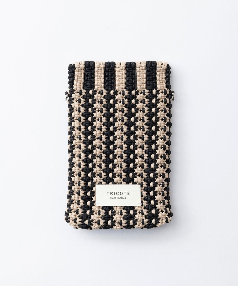 TRICOTE マクラメサコッシュバッグ 