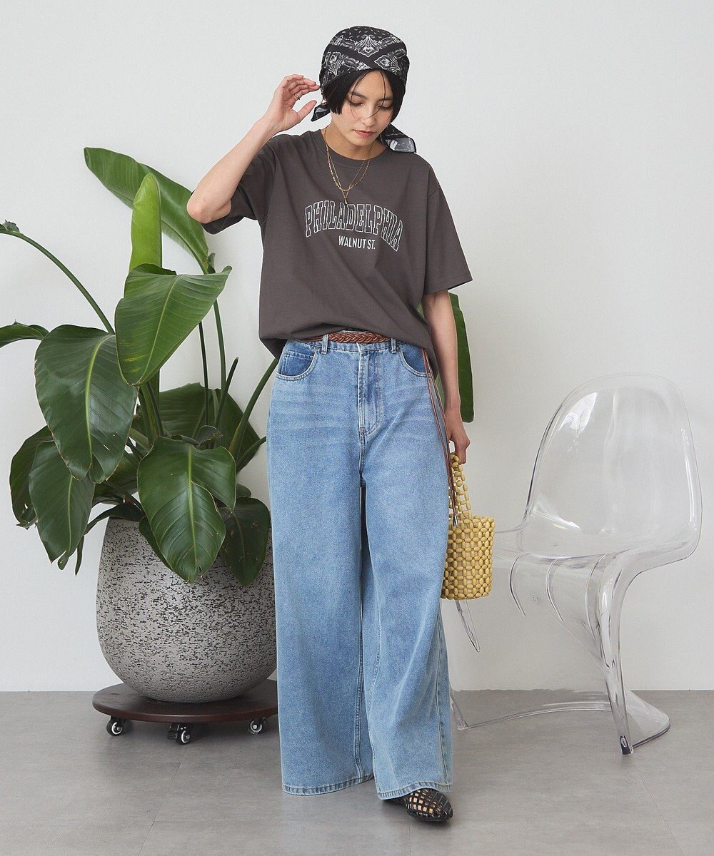 AMERICAN HOLIC 【マルチ機能】カレッジロゴＴシャツ 