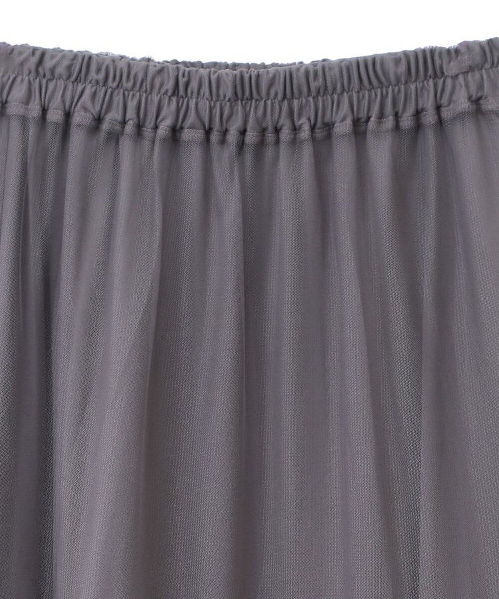 Green Parks ２ｗａｙチュールティアードフリルスカート（ペチ付き） 