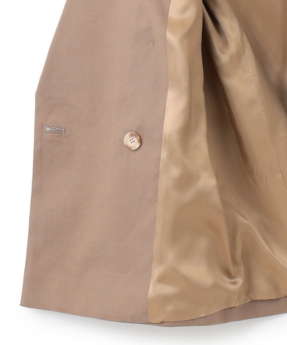 JOSEPH ストレッチリネンコットン　ダブルブレステッドジャケット 