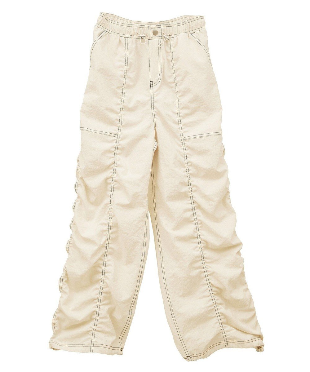 Green Parks ・ＳＵＧＡＲ　ＳＰＯＯＮ　配色ｓｔギャザーパンツ 