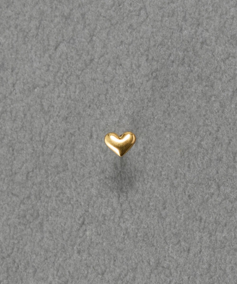 Phoebe 【金属アレルギー対応】タイニーハートピアス(片耳)　ゴールド/サージカルステンレス 