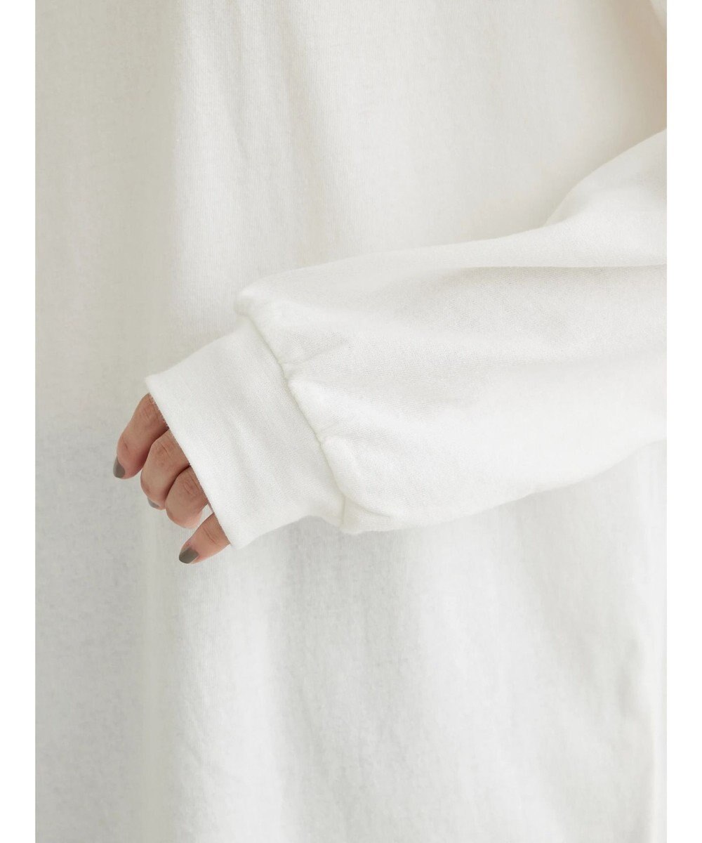 Green Parks ワンポイントカレッジロゴ裾ラウンドチュニック 