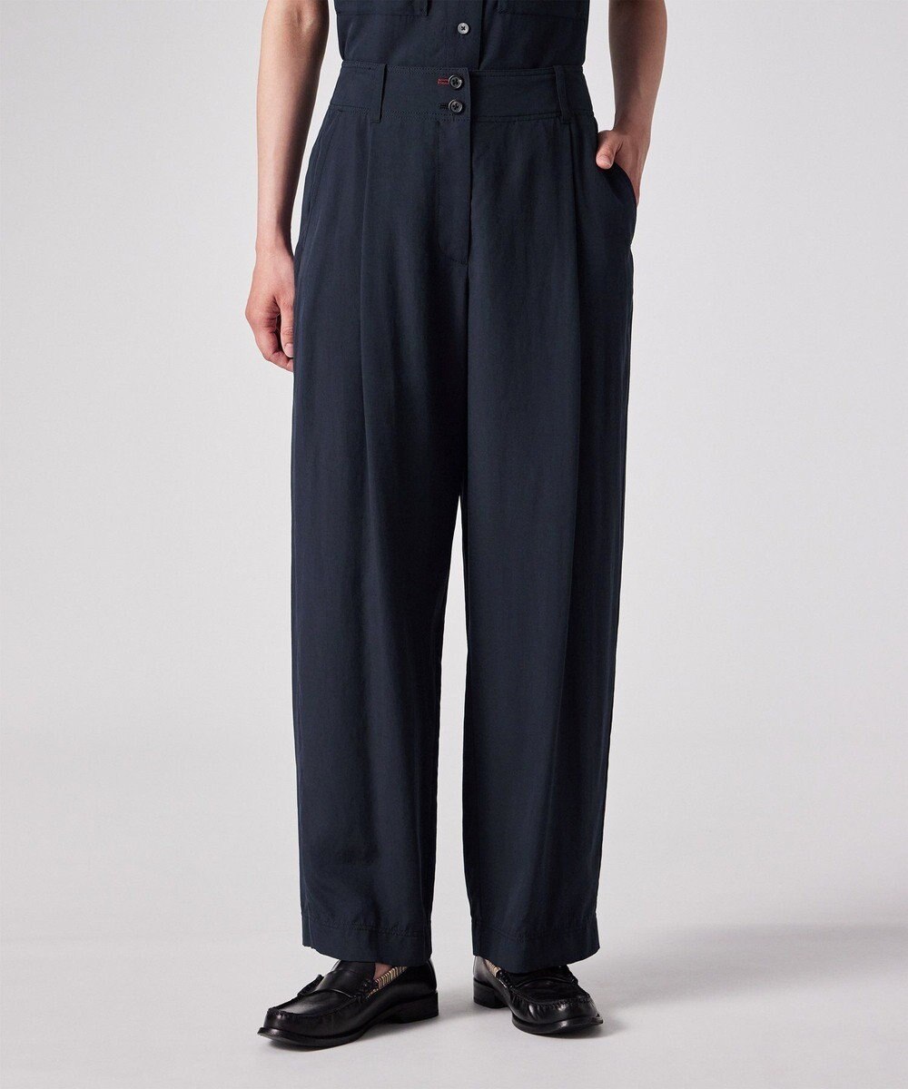 Paul Smith レーヨンドレープ カーヴィタックパンツ 