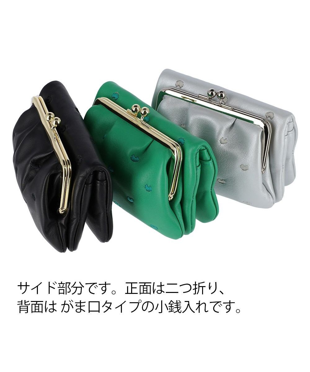 tsumori chisato CARRY ぷちネコ 2つ折り財布 がま口 