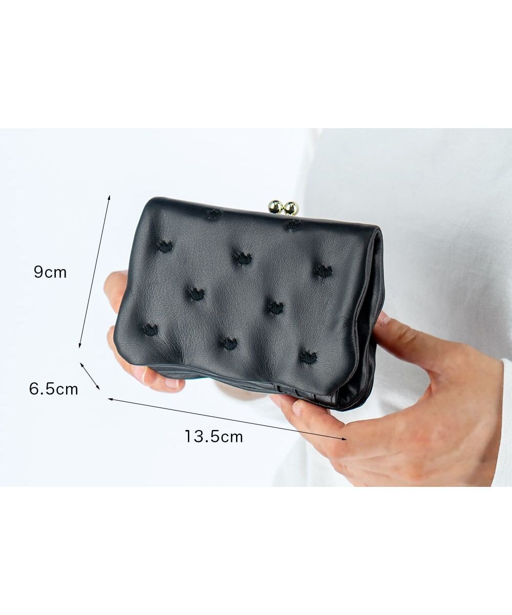 tsumori chisato CARRY ぷちネコ 2つ折り財布 がま口 