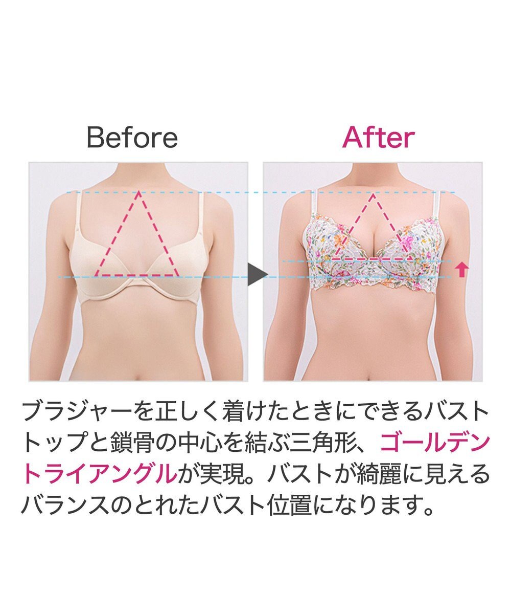 BRADELIS New York 【BRADELIS New York / 育乳補整ブラ・STEP1 集める】ウェンディソフトステップ1ブラ25S1 補正下着 補正 ブラジャー 