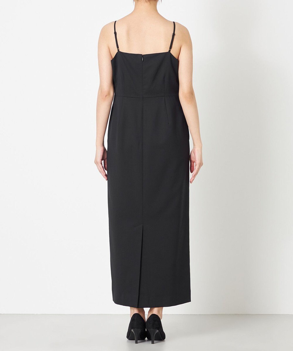 NAVE 【Nave・セットアップ可】ウールポリエステルツイルキャミドレス 