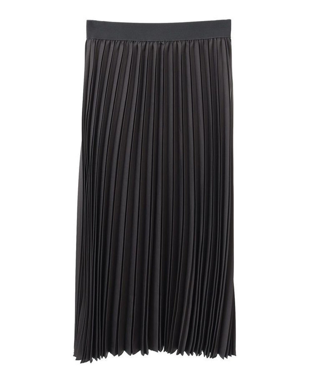 Green Parks 微光沢　プリーツスカート 