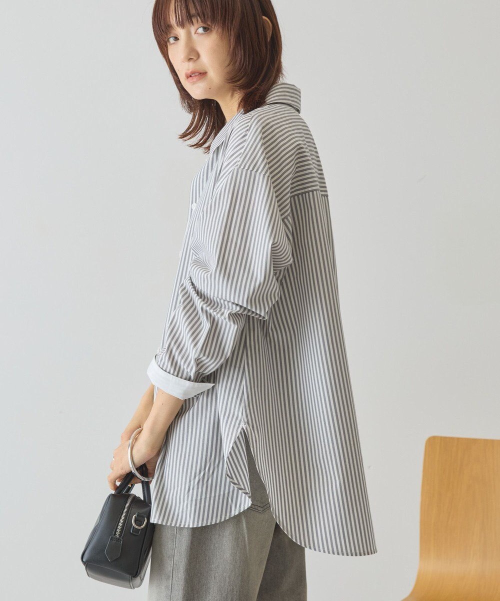 AMERICAN HOLIC 配色レギュラーカラーシャツ 