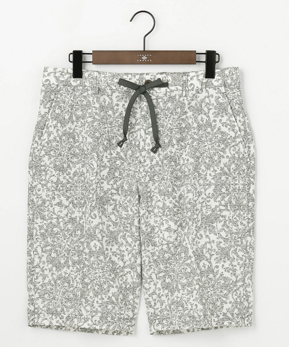 JOSEPH ABBOUD 【エコ撥水/ストレッチ】ライトウェイブライトプリント レジャー ショーツ 