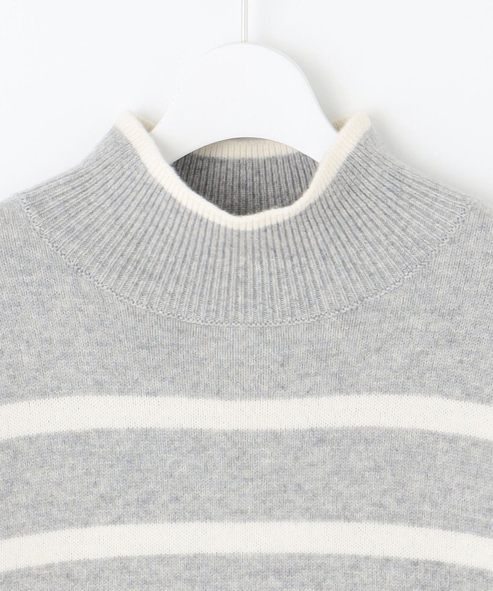 自由区 L 【WEB限定カラーあり・洗える】ウールカシミヤブレンドハイネック ニット 