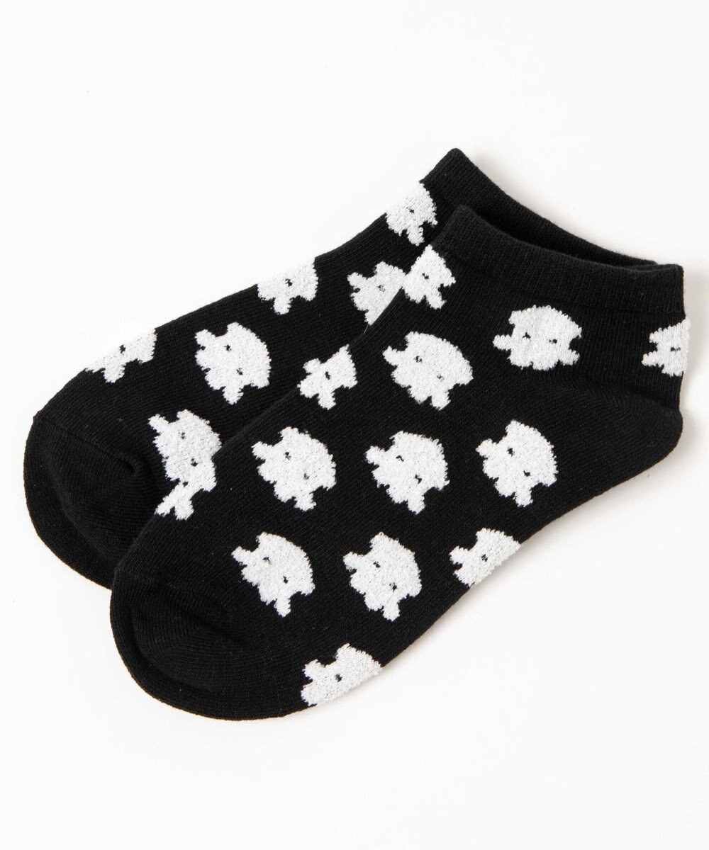 WEGO アニマル総柄ショートソックス 