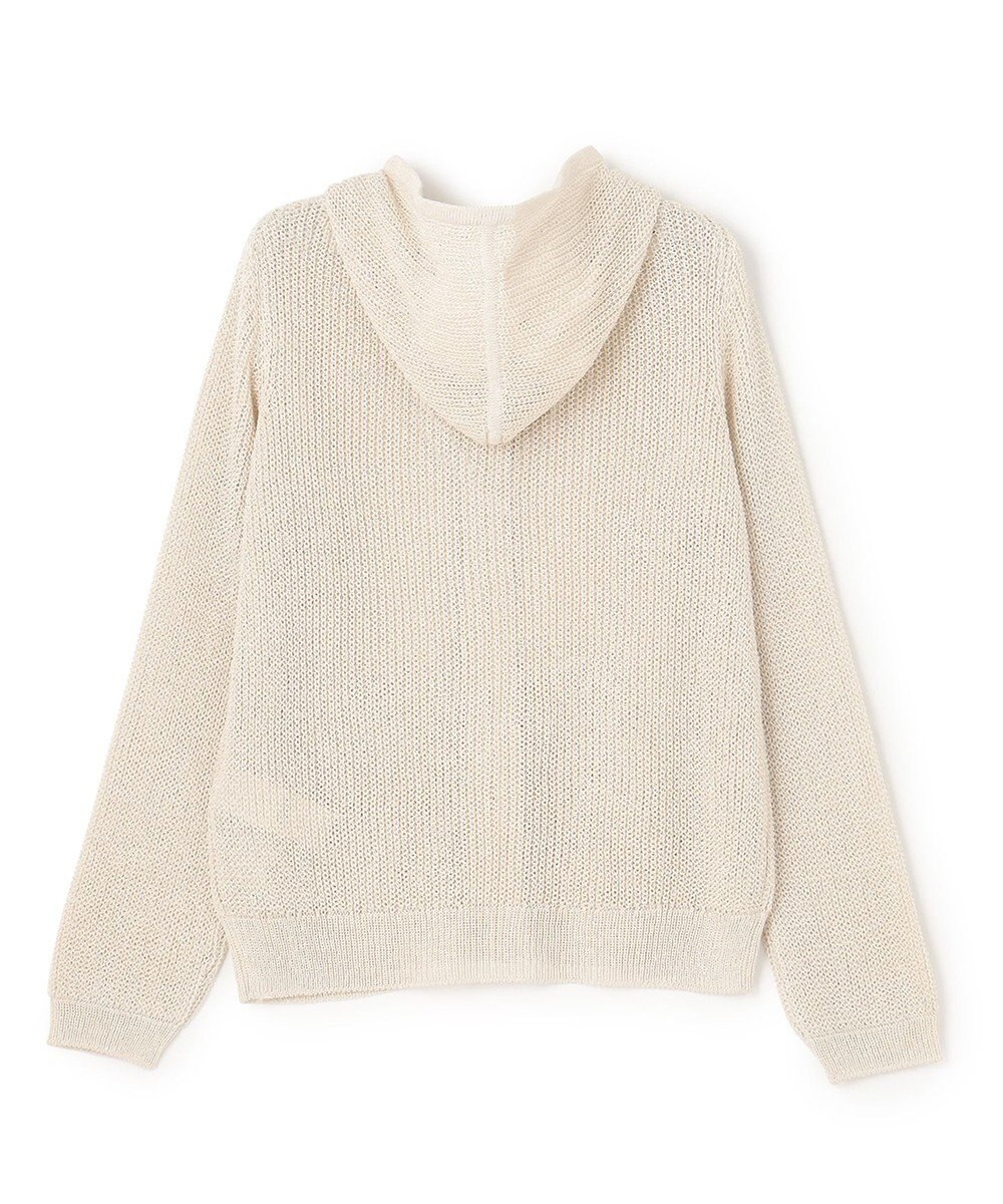 BEIGE， OPTICAL / フードカーディガン 